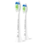 Philips, змінні насадки для звукової зубної щітки Sonicare W2 Optimal White, білі, 2 шт.: ціни та характеристики