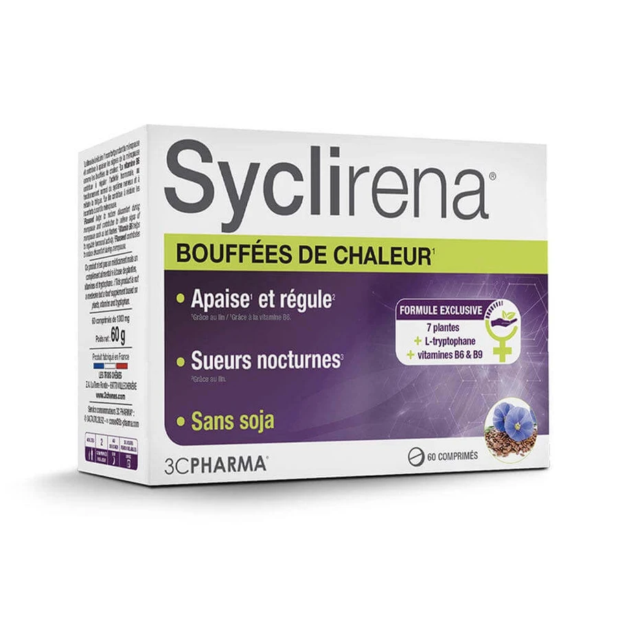 3C Pharma Syclirena Heat Puffs 60 Tablets: цены и характеристики