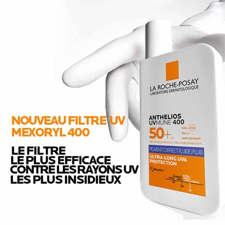 La Roche-Posay Anthelios Fluid UVB Захист від сонця SPF50+ 50 мл: ціни та характеристики