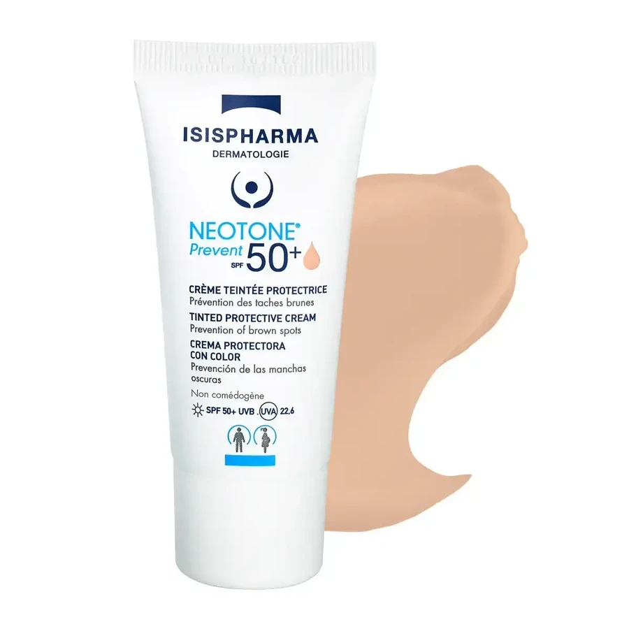Isispharma Neotone Protective Tinted Cream Spf50+ Prevent Medium Tint 30ml: цены и характеристики