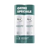 Дезодорант-спрей Roc Keops Свіжий дезодорант від помірного поту 2х100мл