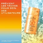 Nuxe Сонцезахисний флюїд з високим ступенем захисту SPF50 для нормальної та комбінованої шкіри. 50мл: ціни та характеристики