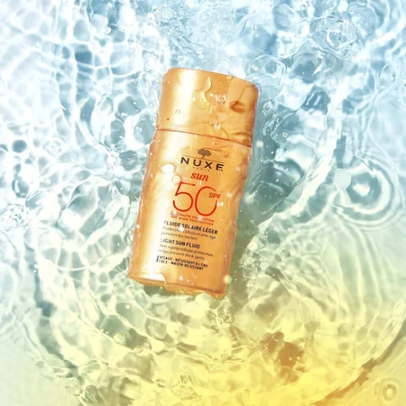 Nuxe Сонцезахисний флюїд з високим ступенем захисту SPF50 для нормальної та комбінованої шкіри. 50мл: ціни та характеристики