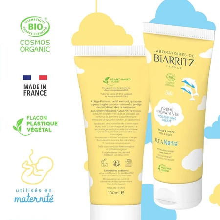 Laboratoires De Biarritz Дитячі товари Органічний зволожуючий крем зволожує і захищає з народження 100мл: ціни та характеристики
