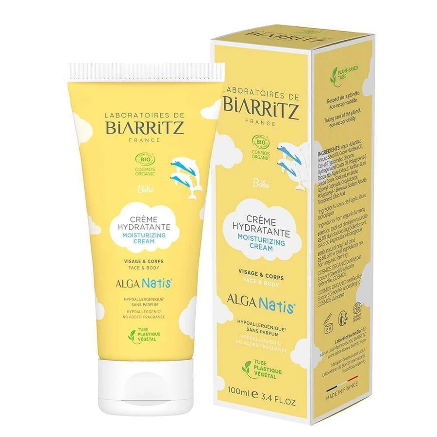 Laboratoires De Biarritz Дитячі товари Органічний зволожуючий крем зволожує і захищає з народження 100мл: ціни та характеристики