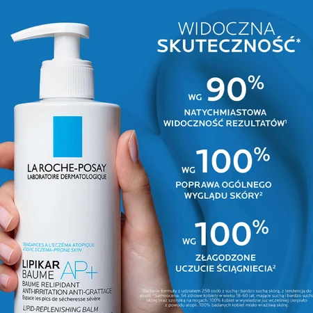 Набір La Roche-Posay Lipikar Baume AP+M, лосьйон для тіла, 400 мл + Syndet AP+, крем для вмивання від народження, 400 мл: ціни та характеристики