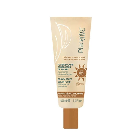 Placentor Végétal Флюїд для корекції сонячних плям SPF 50 40 мл: ціни та характеристики