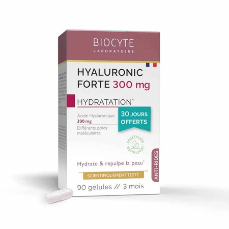 Biocyte Anti-wrinkle Hyaluronic Forte 300mg Антивозрастные капсулы 3x30: цены и характеристики