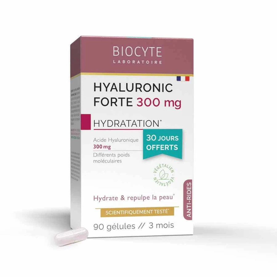 Biocyte Anti-wrinkle Hyaluronic Forte 300mg Антивозрастные капсулы 3x30: цены и характеристики