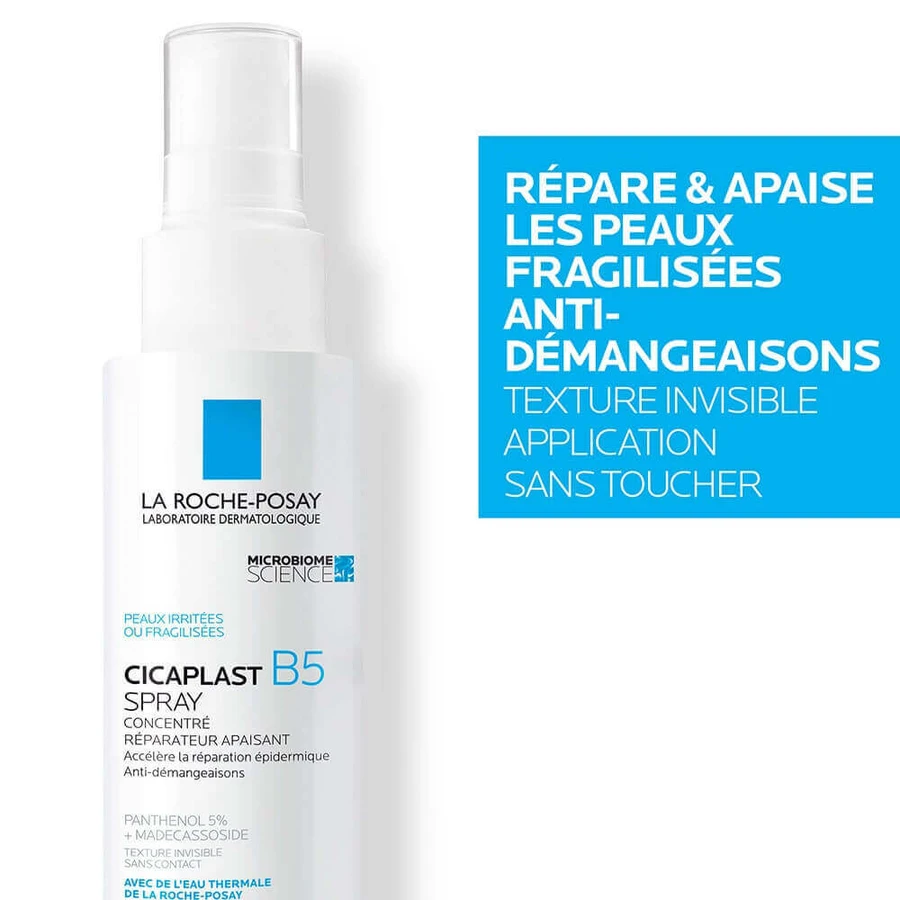 La Roche-Posay Cicaplast B5 Успокаивающий восстанавливающий спрей против зуда 100 мл: цены и характеристики