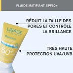Uriage Bariésun Brillance SPF50+ Матирующий флюид легкой текстуры 50 мл: цены и характеристики
