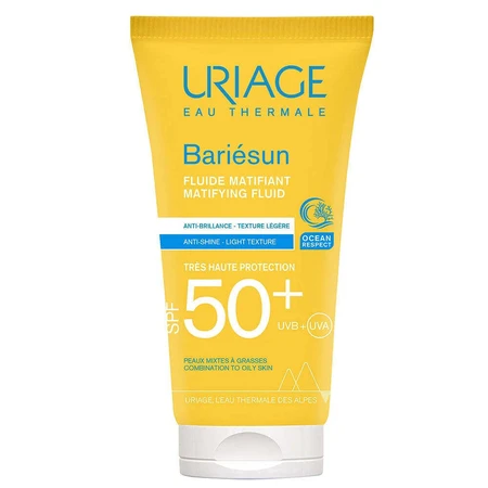 Uriage Bariésun Brillance SPF50+ Матирующий флюид легкой текстуры 50 мл: цены и характеристики