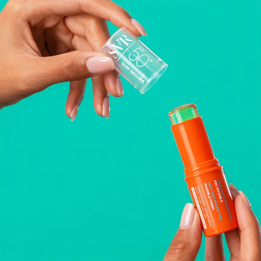 SVR Sun Secure Easy Stick, прозрачный солнцезащитный стик, SPF 50+, 10 г ДЕКОРАТИВНАЯ УПАКОВКА: цены и характеристики