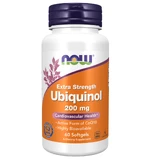 Now Foods Убихинол 200 мг, коэнзим Q10, 60 капсул