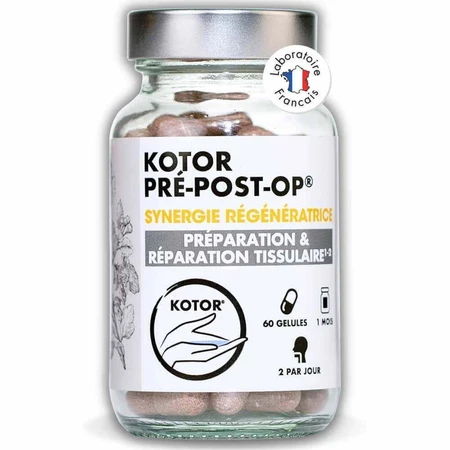 Kotor Pharma Пред-послеоперационная регенерирующая синергия 60 капсул: цены и характеристики