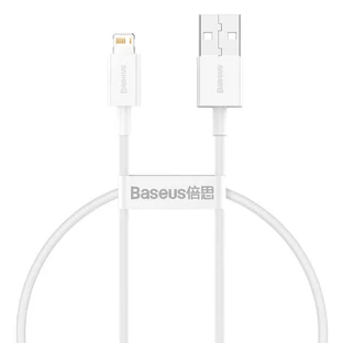 Кабель Baseus Superior USB - Lightning 2.4A 0.25 м Белый (CALYS-02)