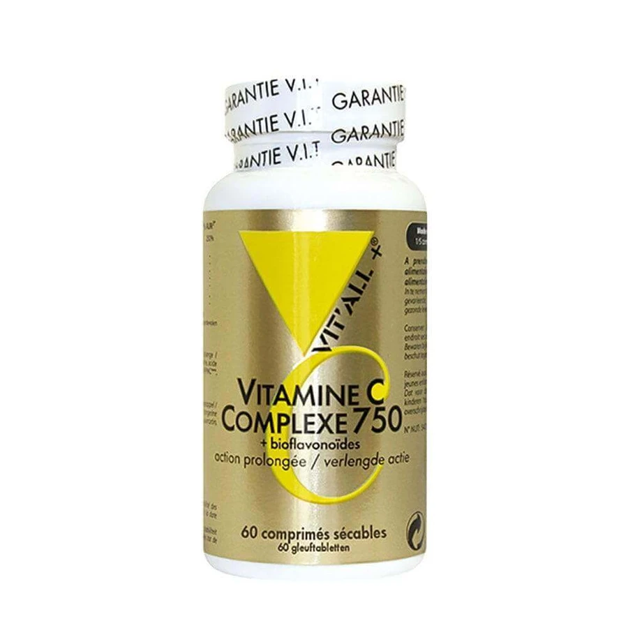 Vit'All+ Комплекс вітаміну С 750 60 таблеток: ціни та характеристики