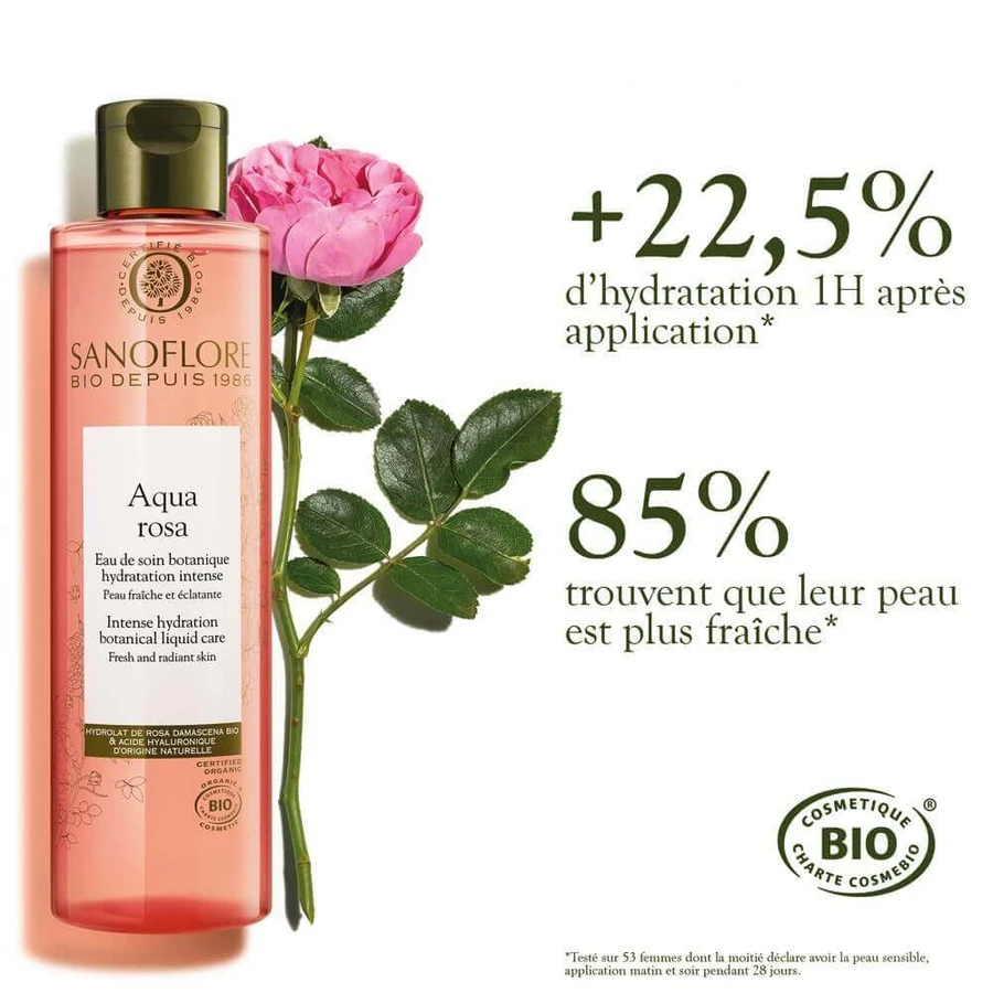 Sanoflore Rosa Fresca Face Lotion Damask Rose Bio Botanical Essence 200ml: цены и характеристики