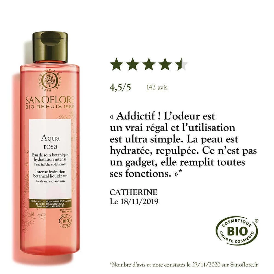 Sanoflore Rosa Fresca Face Lotion Damask Rose Bio Botanical Essence 200ml: цены и характеристики
