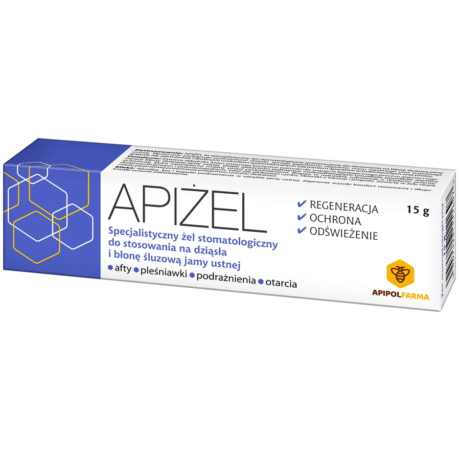 Apiżel, специализированный стоматологический гель, 15 г: цены и характеристики