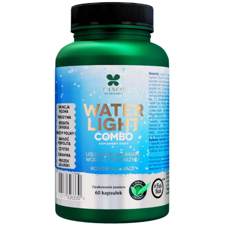 Lanco Nutritions Water Light Combo, 60 капсул: ціни та характеристики
