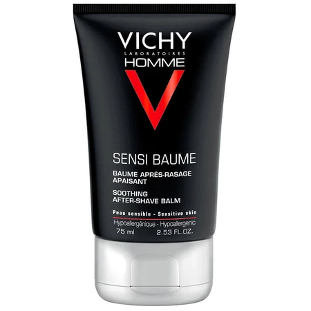 Vichy Чоловічий бальзам після гоління Sensi Baume для чутливої шкіри 75 мл: ціни та характеристики