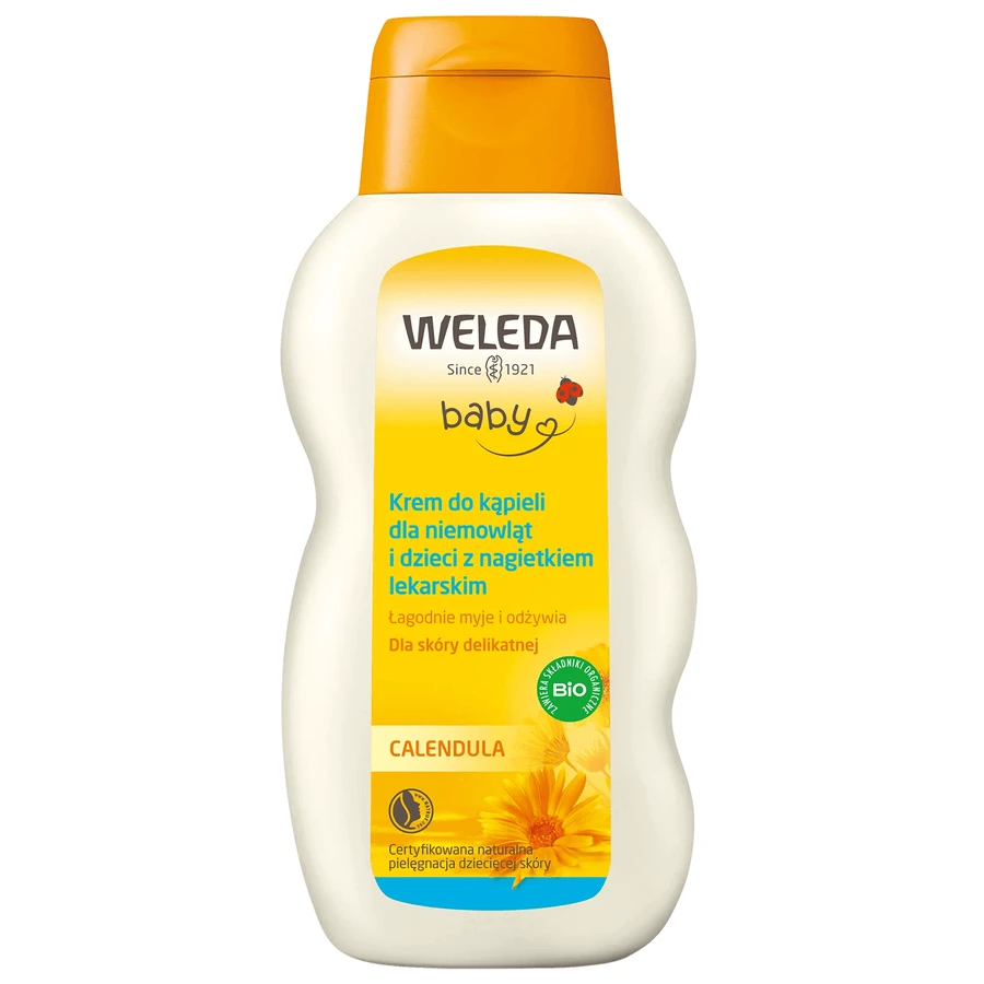 Weleda Calendula, крем для ванни для немовлят та дітей, з календулою, 200 мл: ціни та характеристики