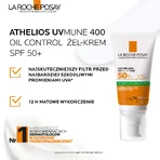 La Roche-Posay Anthelios, матирующий гель-крем для лица, SPF 50+, 50 мл + брелок в подарок: цены и характеристики