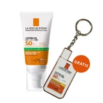 La Roche-Posay Anthelios, матирующий гель-крем для лица, SPF 50+, 50 мл + брелок в подарок: цены и характеристики