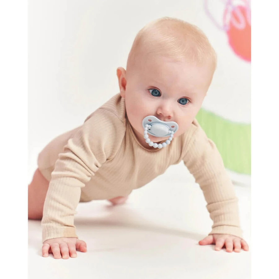 Luu Kids, пустышка, позиционирование, силикон, Baby Dove, 3-6 месяцев, 1 штука: цены и характеристики