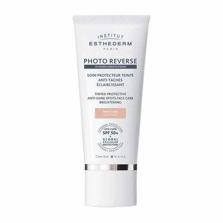 Institut Esthederm Photo Reverse Lightening Protective Treatment SP50+ Светло-бежевый 50 мл: цены и характеристики