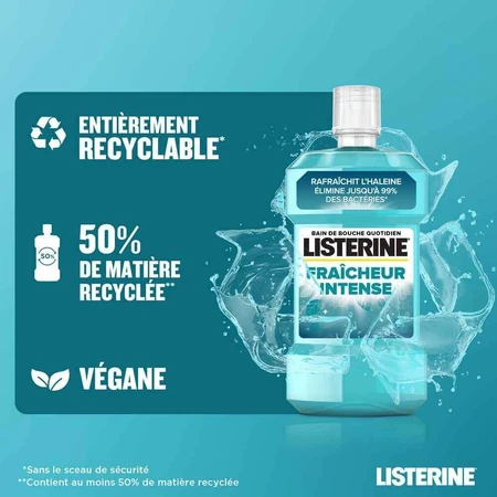 Listerine Интенсивная свежесть для ванны 500 мл: цены и характеристики