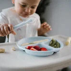 BabyOno, гибкая силиконовая ложка, голубая, от 6 месяцев, 1 шт.: цены и характеристики