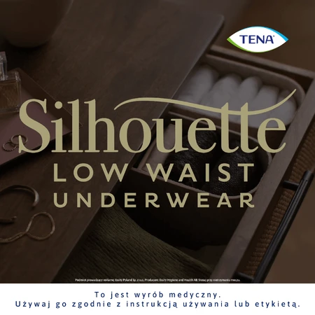 Tena Silhouette Plus White, непомітні поглинаючі труси для жінок, розмір L, 10 штук: ціни та характеристики