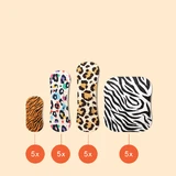 Пластирі Wild Stripes Classic Sensitive, пластирі, тварини, 20 шт.