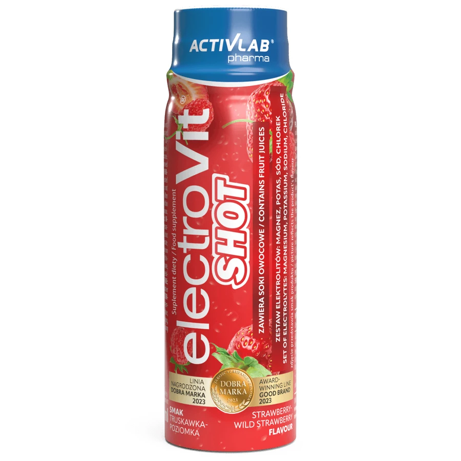 Activlab Pharma ElectroVit shot, со вкусом клубники и персика, 80 мл: цены и характеристики