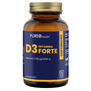Pureo Health Вітамін D3 Форте, 60 капсул