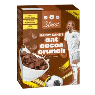 Harry Kane Вівсяні пластівці з какао з какао, 250 г, 3Bears