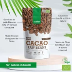 Какао-бобы Purasana Organic superfood 200 г: цены и характеристики