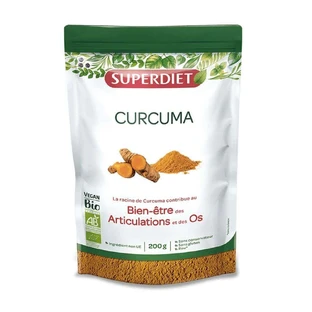 Superdiet Органическая куркума 200 г