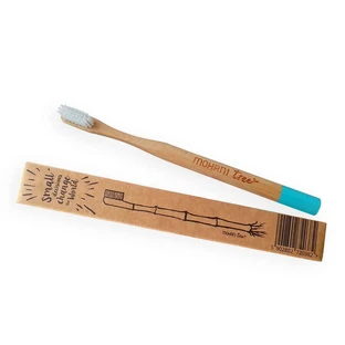 Мягкая зубная щетка Mohani Bamboo Turquoise