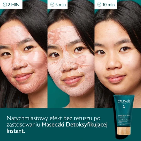 Caudalie Vinoclean, миттєва детоксикуюча маска, 35 мл: ціни та характеристики