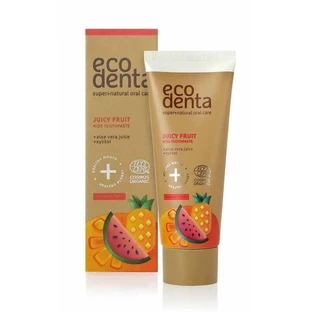 Ecodenta Organic, Детская зубная паста, фруктовая, 75 мл
