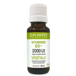 D. Plantes Растительные витамины D3+ 2000IU 20 мл