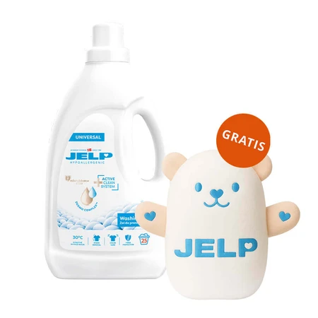 Гель для прання Jelp Hypoallergenic, гіпоалергенний, універсальний, 2 л + плюшевий ведмедик: ціни та характеристики