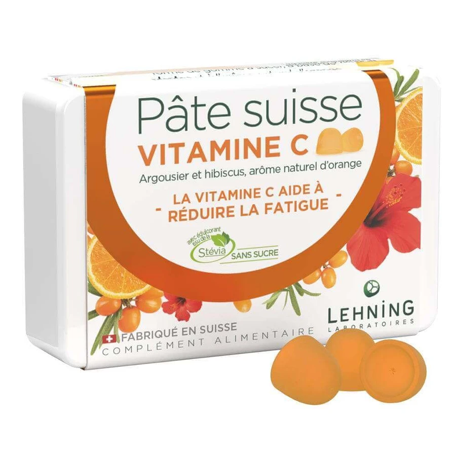 Гумка Lehning Swiss Vitamins C x40: ціни та характеристики