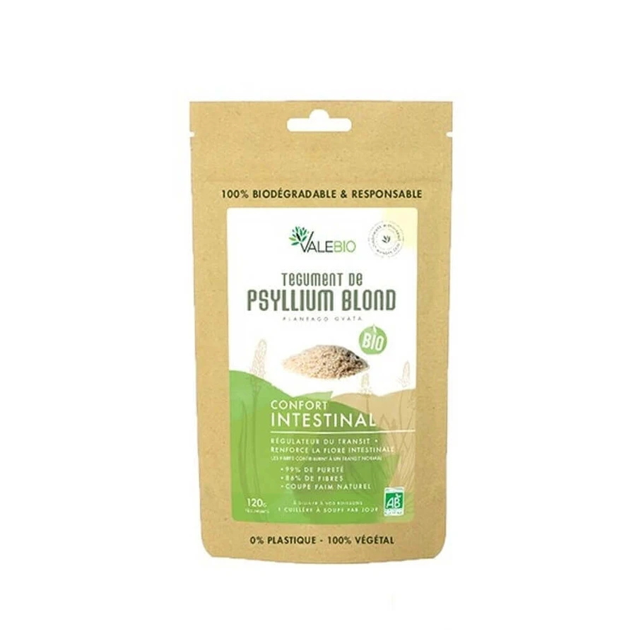 Valebio Blond Psyllium Tegument Bio 120 г: цены и характеристики