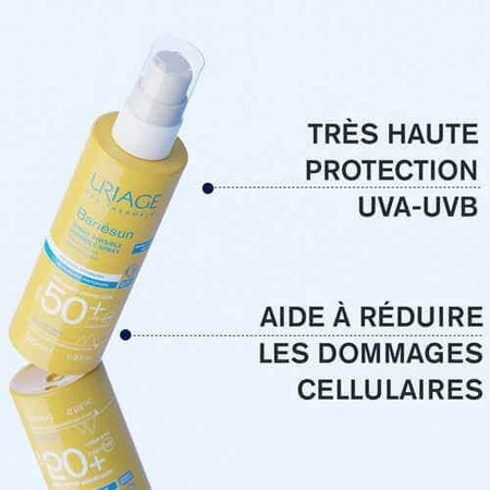 Невидимий спрей Uriage Bariésun SPF50+ 200 мл: ціни та характеристики