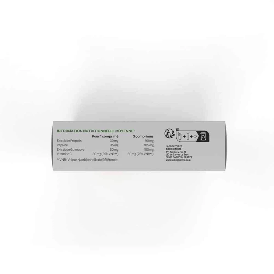 Arkopharma Activox Прополис мед и лимон 20 жевательных таблеток: цены и характеристики