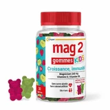 Mag 2 Рост, иммунная защита для детей 30 жевательных резинок